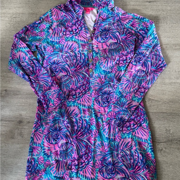 Lilly Pulitzer Women's Collared Dress size L - Picture 2 of 3